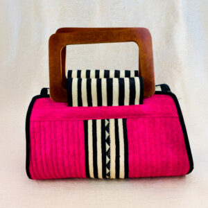 Bolso Iraca Fucsia – Arte Natural Colombiano